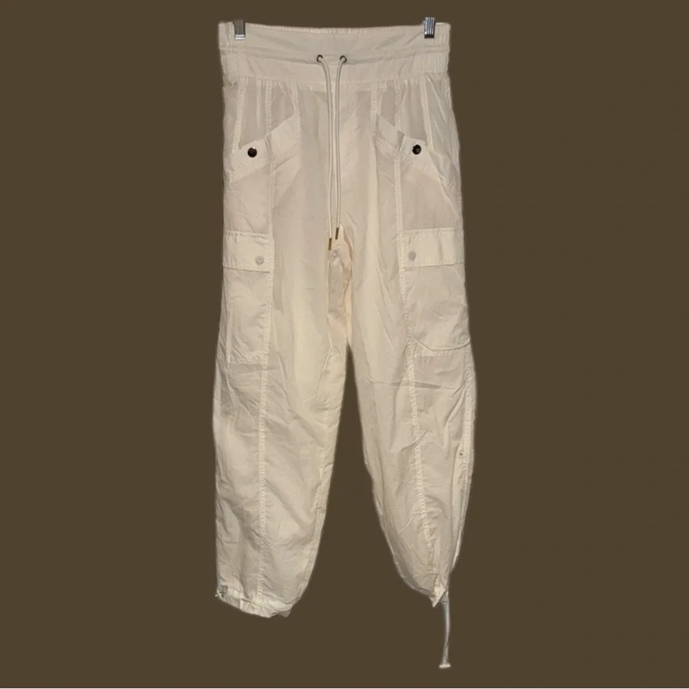 Athleta x Alicia Keys parachute high waist utility jogger pants size 4 - Picture 2 of 5